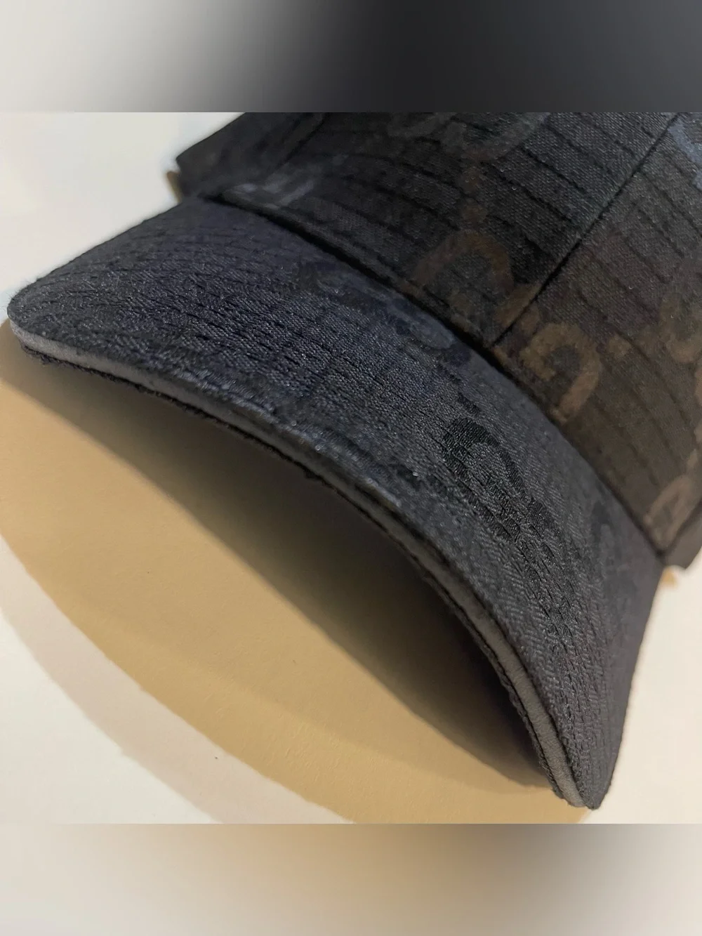 Black Gucci GG Hat